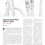 TAS review Argento Audio Flow Ultima Cables